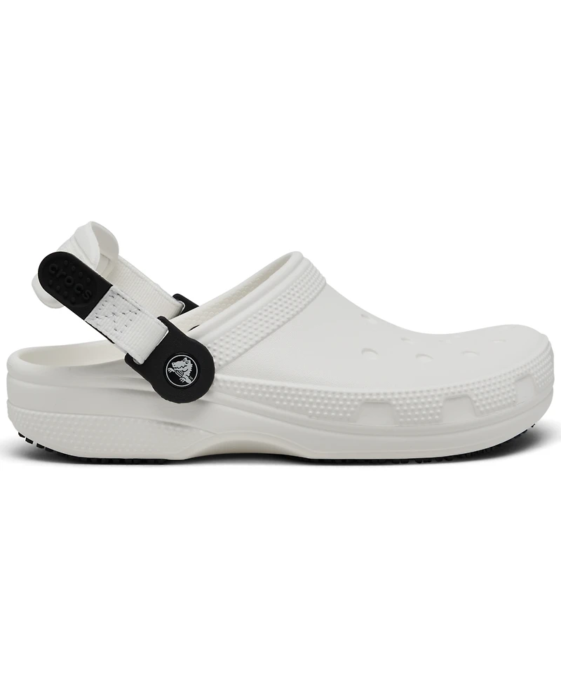 Crocs Women's On-The-Clock Work Slip-On Clogs from Finish Line