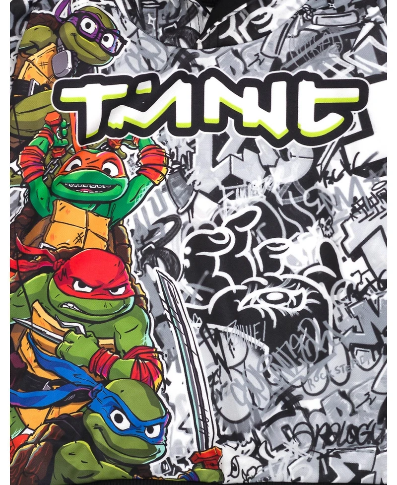 Teenage Mutant Ninja Turtles Boys Fleece Pullover Hoodie to (2T