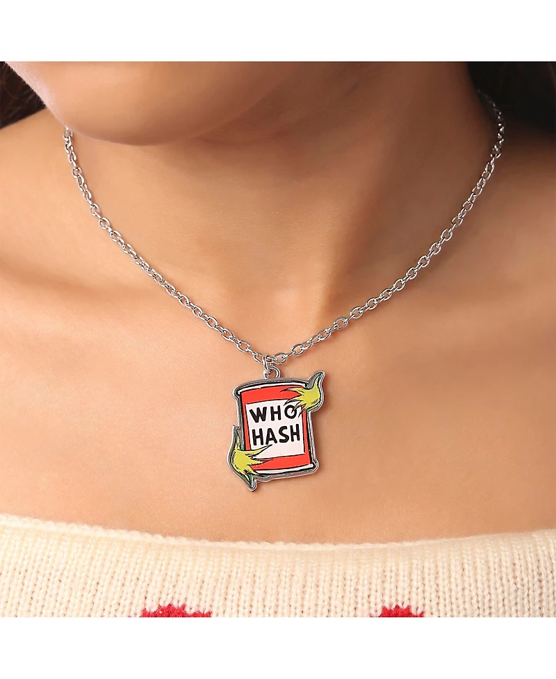 Dr. Seuss Dr Seuss Grinch Who Hash Necklace