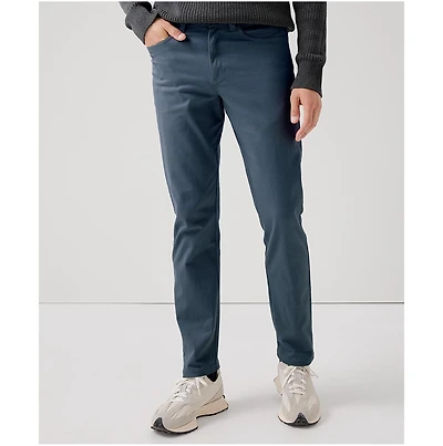 Pact Men's Organic Cotton Stretch Twill Denim 5-Pocket Pant - 32" Inseam