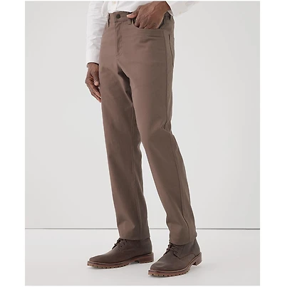 Pact Men's Organic Cotton Stretch Twill Denim 5-Pocket Pant - 32" Inseam