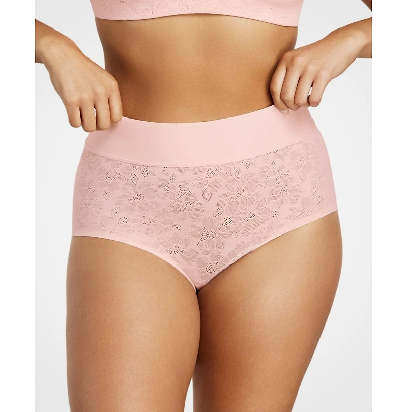 Siella Women's Soft Lace Boy Brief