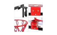 Slickblue Kid's Wall-Mount Clear Basketball Backboard