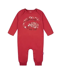 Gerber Baby Girls 2-Pack Long Sleeve Rompers