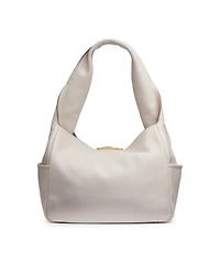 Donna Karan New York Amagansett Soft-Rolled Leather Shoulder with Sculpted Magnet Closure