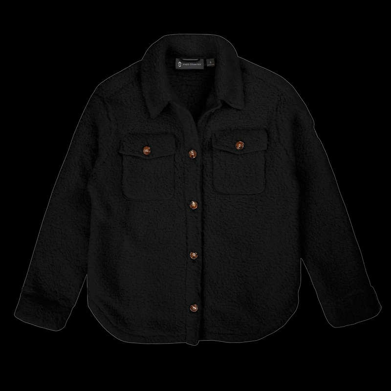 Free Country Women's High Pile Shacket