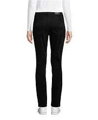 Lands' End Women's Tall Mid Rise Straight Leg Corduroy Pants