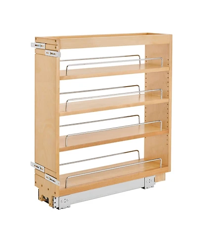 Rev-a-Shelf 6" Pullout Kitchen Cabinet Organizer Pantry Spice Rack, 448-bc-6C