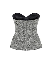 Nocturne Women's Strapless Sweetheart Neck Top