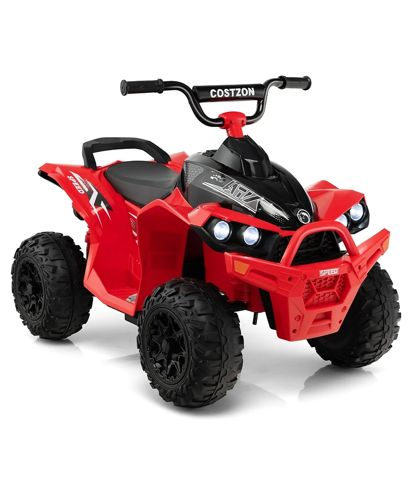 12V Battery Powered Kids Ride On Atv Electric 4-Wheeler Quad Car with MP3 & Ligh