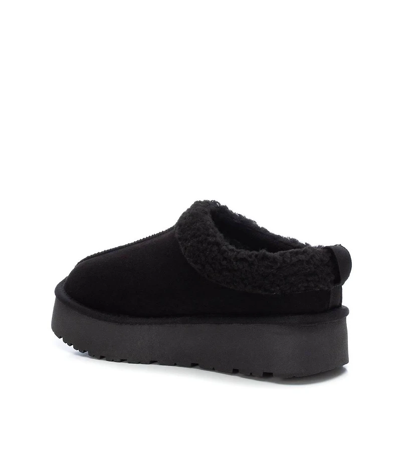 Women's Platform Suede Clog Slippers By Xti