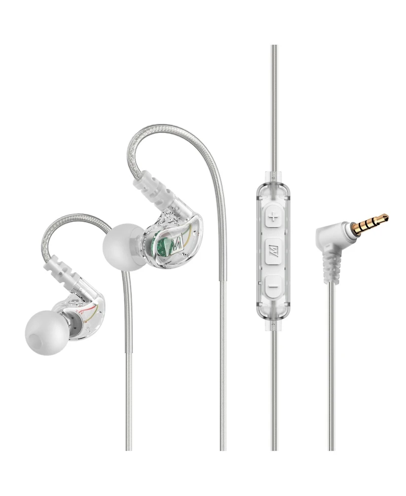 Mee audio M6 In-Ear Sports Headphones w/ Memory Wire & Headset (3.5mm Plug)