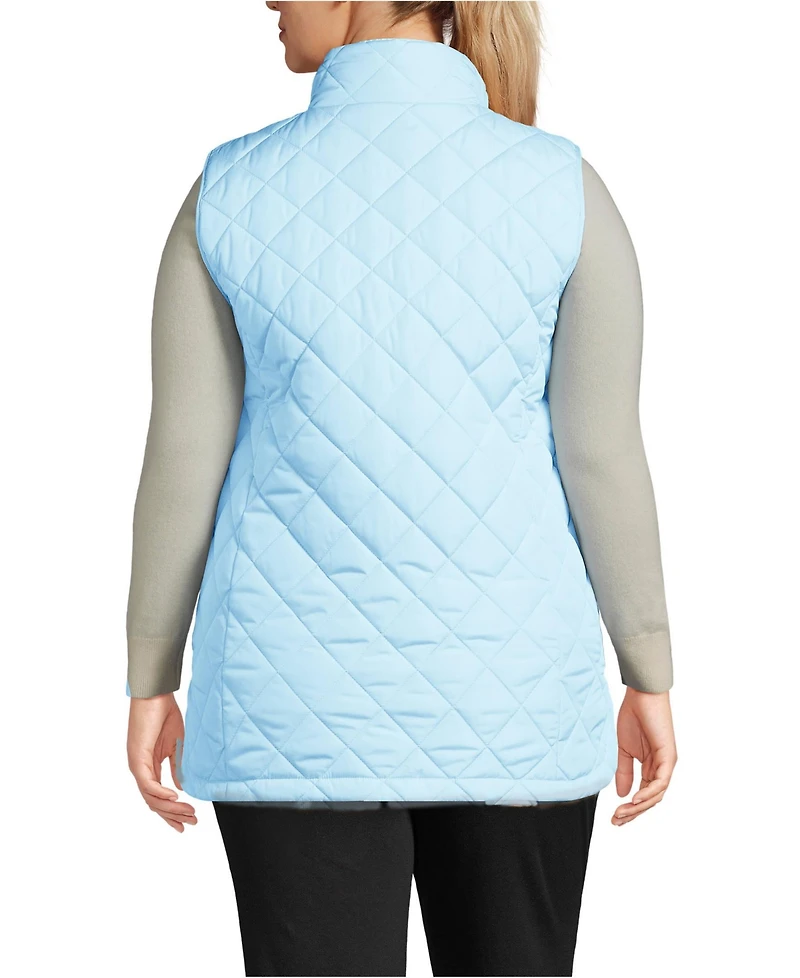 Lands' End Plus FeatherFree Insulated Vest