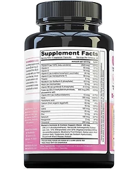 Vitauthority Vita Multi Women's Multivitamin Capsules, Supports Youthful Complexion, Healthy Cortisol and Estrogen Balance with Ashwagandha, Vitauthor