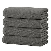 Linery & Co. Cotton Textured -Piece Bath Towel Set