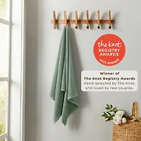 Linery & Co. Cotton Textured 4-Piece Bath Towel Set