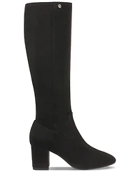 Giani Bernini Women's Maylynee Memory Foam Block Heel Knee High Dress Boots