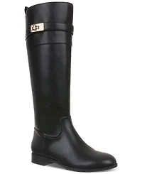 Giani Bernini Women's Taharahh Memory Foam Knee High Riding Boots, Created for Macy's