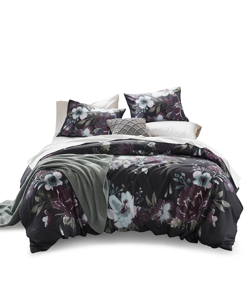Madison Park Jolene Floral 3-Pc. Duvet Cover Set, King/California King