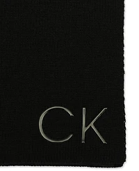 Calvin Klein Men's Logo Scarf & Beanie Set