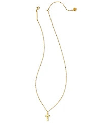 Kendra Scott Amelia Gold-Tone Crystal Cross Necklace Gift Set