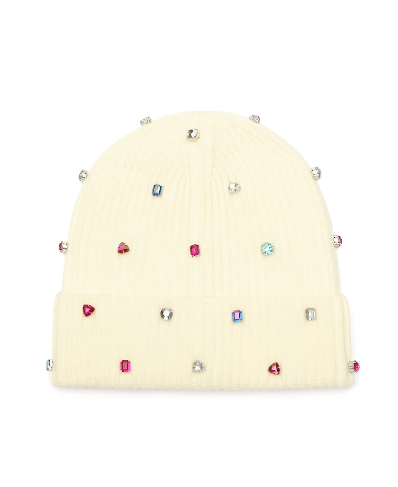 Kate Spade New York Women's Embellished Beanie Hat