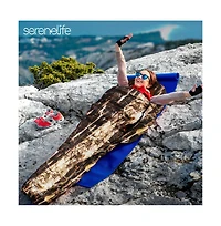 SereneLife Mummy Sleeping Bag With Travel Pillow and Compression Sack