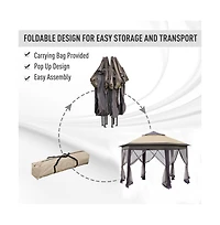 Slickblue Pop-Up Gazebo Party Tent for Outdoor Events