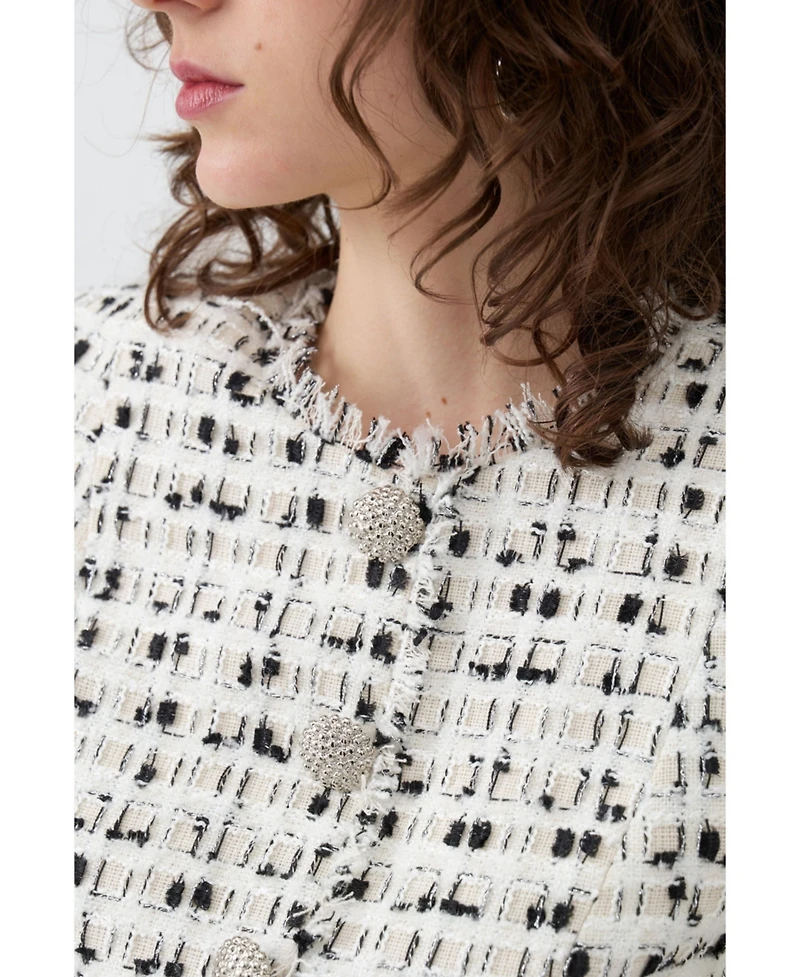 Nocturne Women's Tweed Mini Dress