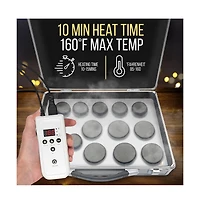 SereneLife Portable Hot Stone Massage System With Digital Temperature Controller