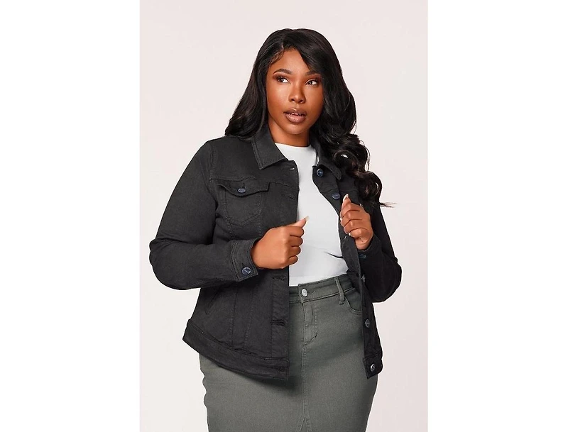Slink Jeans Plus Denim Jacket
