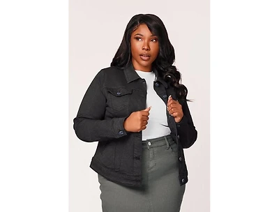 Slink Jeans Plus Denim Jacket
