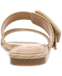 On 34th Women's Paulina Buckled Two-Band Flat Sandals, Created for Macy's