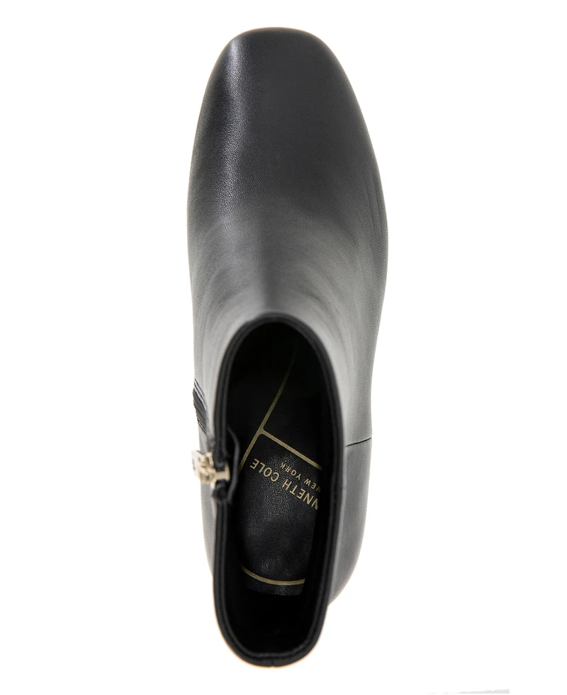 Kenneth Cole New York Women's Alec Block Heel Ankle Booties