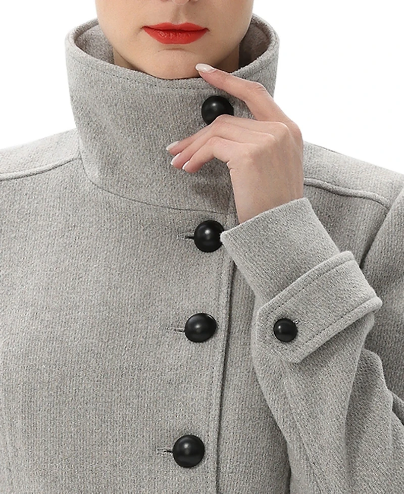 Kimi + Kai Women's Alycia Belted Boucle Wool Coat