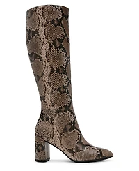 Anne Klein Women's Beth Block Heel Knee High Dress Boots