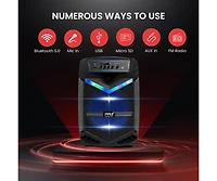 Pyle Portable Bluetooth Pa Speaker System