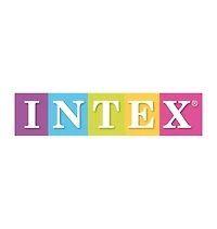 Intex Inflatable Corner Living Room Neutral Sectional Sofa & Lounge Chair Set