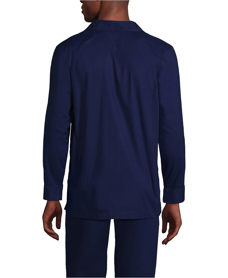 Lands' End Men's Essential Pajama Shirt