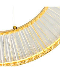 Cwi Lighting 4" Metal Bjoux Led Chandelier