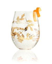 Qualia Glass Classic Stemless Wine Glasses, Set of 2