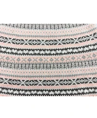 Blueberi Boulevard Infant and Toddler Long Sleeve Ribbed Fair Isle Sweater Dress