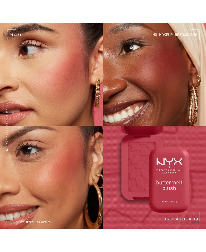 Nyx Professional Makeup Buttermelt Blush