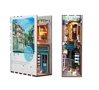 Flash Popup Diy 3D Book Nook Kit Island of Love Cafe 83pcs