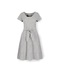 Hope & Henry Women's Tie-Waist Knit Dress