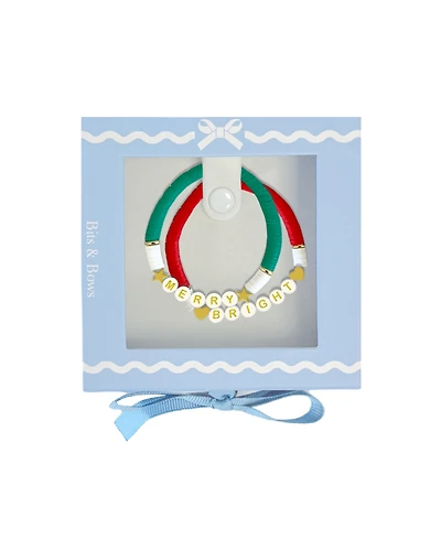 Bits & Bows Girls' Merry & Bright Bracelet Gift Set