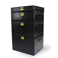 Trx 18" Soft Plyo Box Stackable Gym Workout Equipment for Plyometric Exercises
