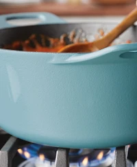 Rachael Ray Nitro Cast Iron 6.5 Quart Dutch Oven