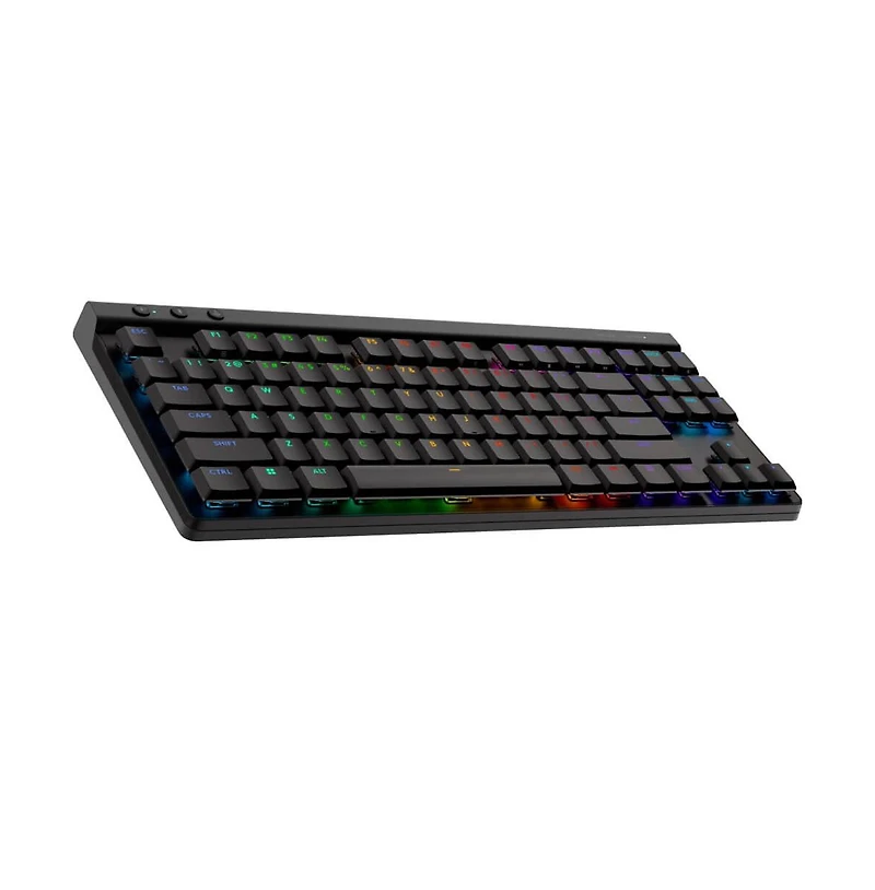 Logitech G515 Lightspeed Tenkeyless Wireless Low Profile Gaming Keyboard with Tactile Switches - Black