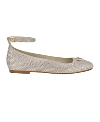 Guess Women's Levvise Square Toe Ballet Flat